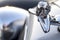 St Louis, Missouri, United States - circa 2017 - 1940s Buick Chrome Flying Lady Hood Ornament