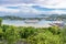 ST LUCIA, CARIBBEAN - SEPTEMBER 19, 2013: beautiful aerial view