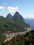 St. Lucia Pitons and Soufriere