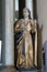 St. Lucia, statue on the altar of St. Barbara in the church of St. Anthony the Hermit in Slavetic, Croatia