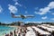 St. Maarten Maho Beach plane landing