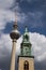 St. Marienkirche Berlin or St. Mary`s Church, Berlin Television tower