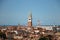 St Mark`s Campanile in Venice, Italy