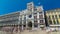 St Mark's Clock tower timelapse on Piazza San Marco, facade, Venice, Italy.