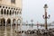 St Mark\'s Square, Piazzetta and rain