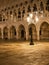 St. Mark`s square in Venice at Midnight