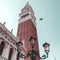 St. Mark Square Campanile in Venice, Italy.