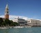 St Marks Bell Tower and Doges Palace Venice