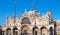 St Markâ€™s Basilica in sunset light, Venice, Italy. Famous Saint Markâ€™s church is top landmark of Venice