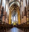 St. Martin cathedral in Colmar, Alsace, France