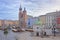St Mary Basilica and Church of St Wojciech in the Main Market Square
