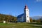 St Mary church above Planina field