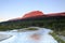 ST Mary River at Sunrise, Glacier National Park