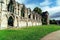 St. Mary\'s Abbey, museum garden in York city, England