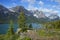 St. Mary\'s Lake in Glacier National Park Montana