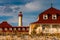 St. Mary by the Sea and the Cape May Point Lighthouse, in Cape M