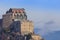 St Michael Abbey, Sacra di San Michele, Italy. Monastic mediaeval building