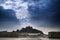 St Michael\'s Mount from Marazion landscape Cornwall