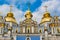 St Michaels in Kiev classic golden cupolas of the cathedral