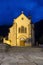 St. Michel baroque church in Chamonix