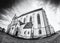 St. Nicholas` Deanery church, Znojmo, colorless