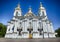 St. Nicholas Naval Cathedral in Saint Petersburg Russia