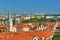 St. Nicholas, St. Thomas, Prague Castle, Panorama of Prague, Czech Republic