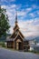 St. Olaf\\\'s Church, built in 1897, is an Anglican church located Balestrand, Norway