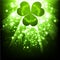 St.Patrick holiday bright background