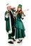 St Patrick holiday couple