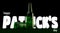 St.Patrick \\\'s Day. 3D background with green bottles