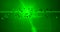 St. Patrick`s Day background with green leaves and lens flare. loop 4k