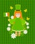 St. Patrick\'s Day card design