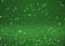 St. Patrick`s Day Glitter Shamrock Clover Bokeh Background