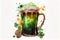 St Patrick's Day Guinness Glass Beer. Generative AI, Generative, AI