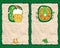 St. Patrick\'s Day paper backgrounds series 2