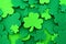 St Patrick\'s Day shamrock background