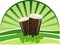 St. Patrick\'s Day - Stout beers with shamrocks