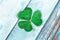 St. Patrick`s Day symbol. Lucky shamrock