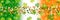 St.Patrick`s Day vector banner template