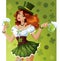 St. Patrick\'s Day waitress