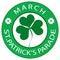 St.Patrick\'s parade badge