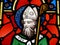 St. Patrick, stained glass image