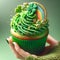 St Patricks Day Festive Cupcakes with Vibrant Decorations