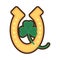 st patricks day horseshoe clover lucky