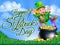 St Patricks Day Leprechaun Pot of Gold End Rainbow