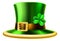 St Patricks Day Leprechaun Shamrock Green Hat