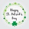 St patricks day - shamrock icon vector