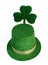 St. Patricks Day shamrock & leprechaun hat