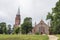 St. Paul church in Viljandi in summer, Estonia